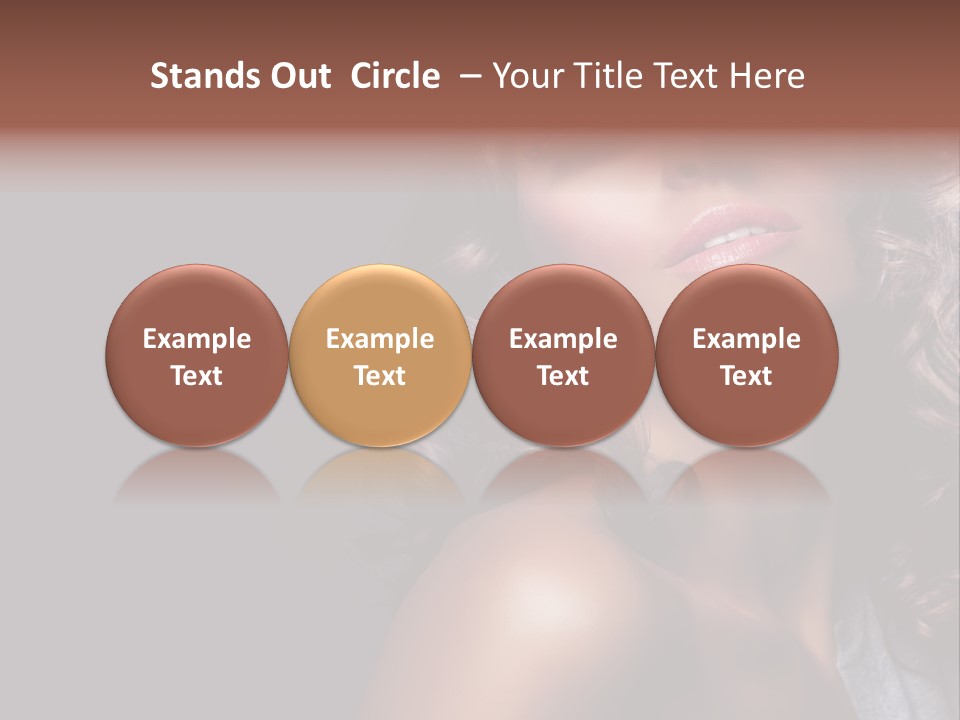 Luxury Girl Health PowerPoint Template