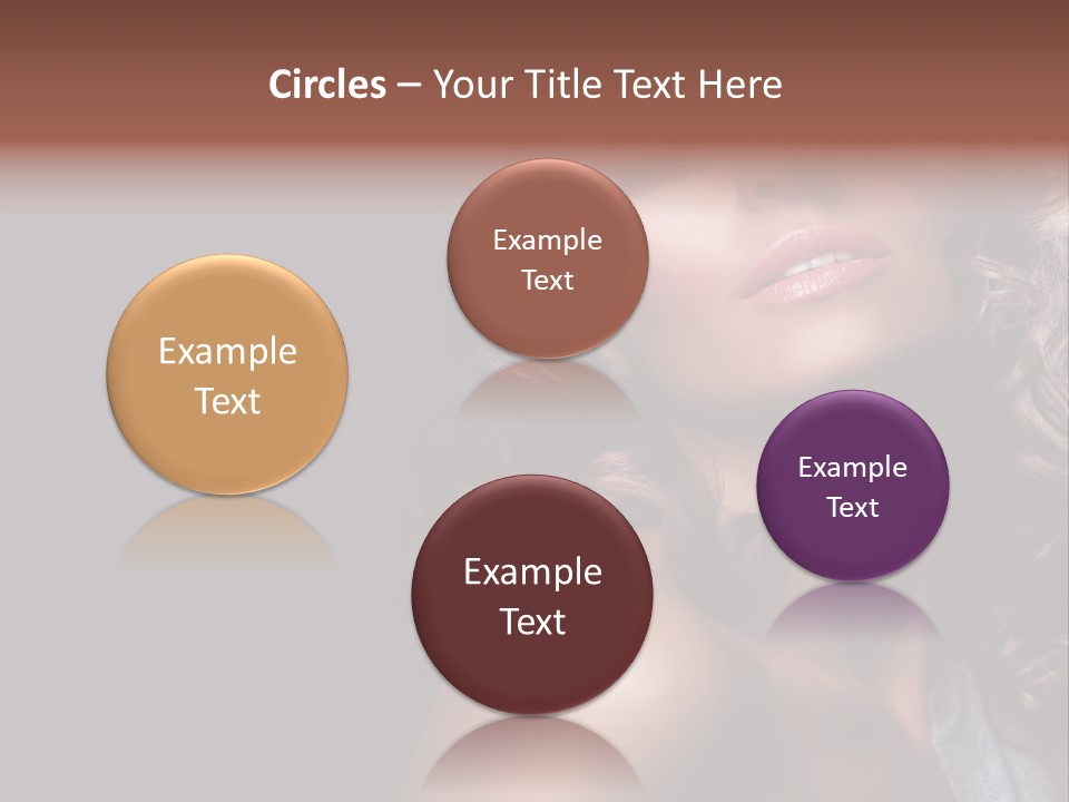 Luxury Girl Health PowerPoint Template