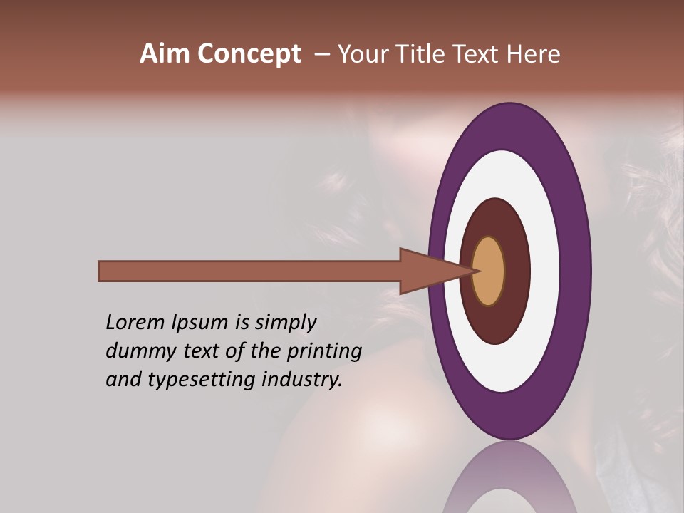 Luxury Girl Health PowerPoint Template