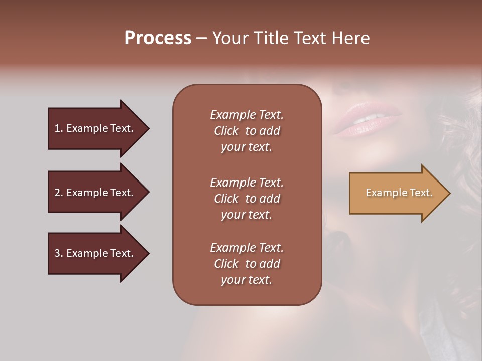 Luxury Girl Health PowerPoint Template