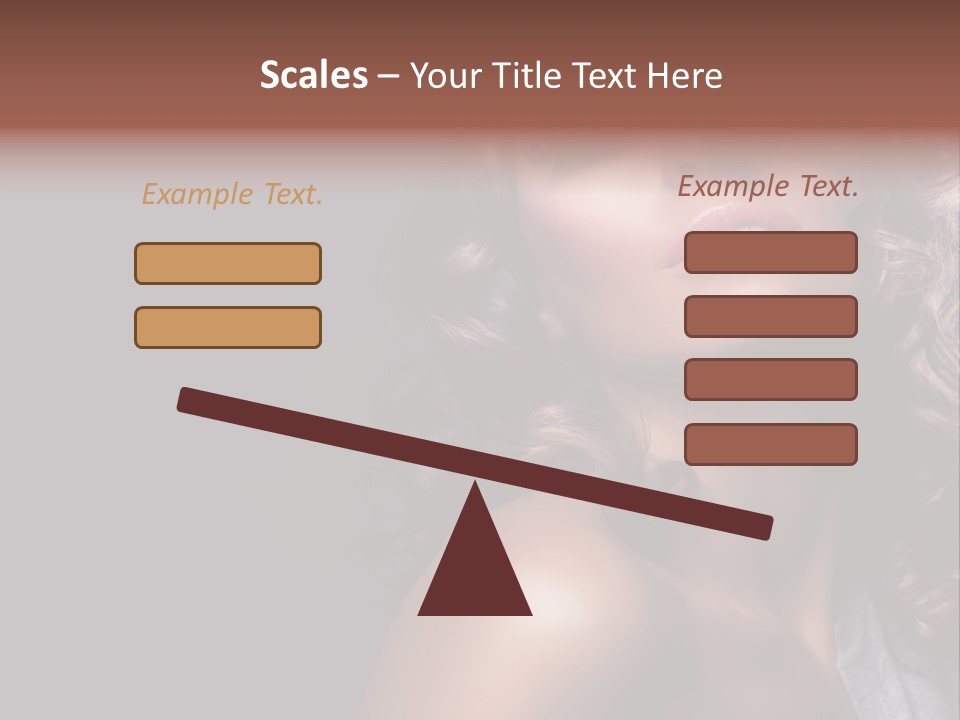 Luxury Girl Health PowerPoint Template