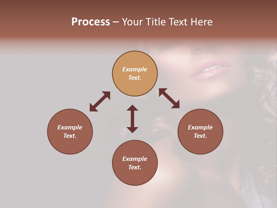 Luxury Girl Health PowerPoint Template