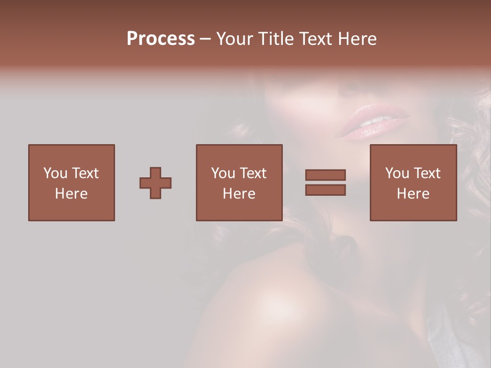 Luxury Girl Health PowerPoint Template