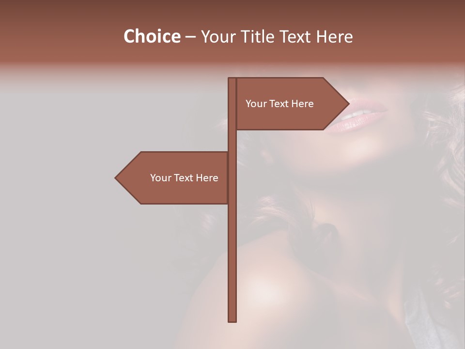 Luxury Girl Health PowerPoint Template