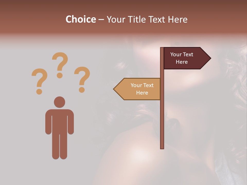 Luxury Girl Health PowerPoint Template