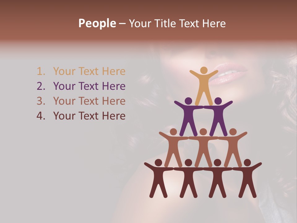 Luxury Girl Health PowerPoint Template