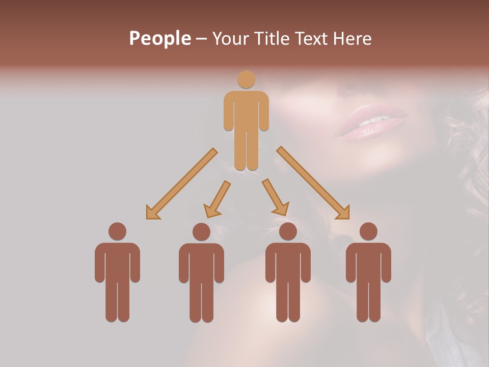 Luxury Girl Health PowerPoint Template