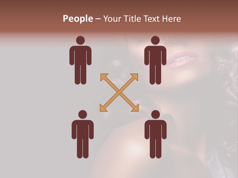 Luxury Girl Health PowerPoint Template