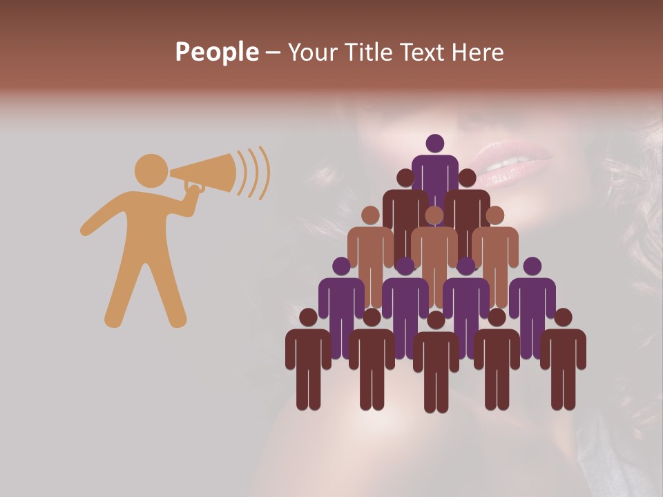 Luxury Girl Health PowerPoint Template