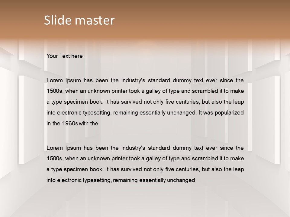 Culture Abstract Clear PowerPoint Template