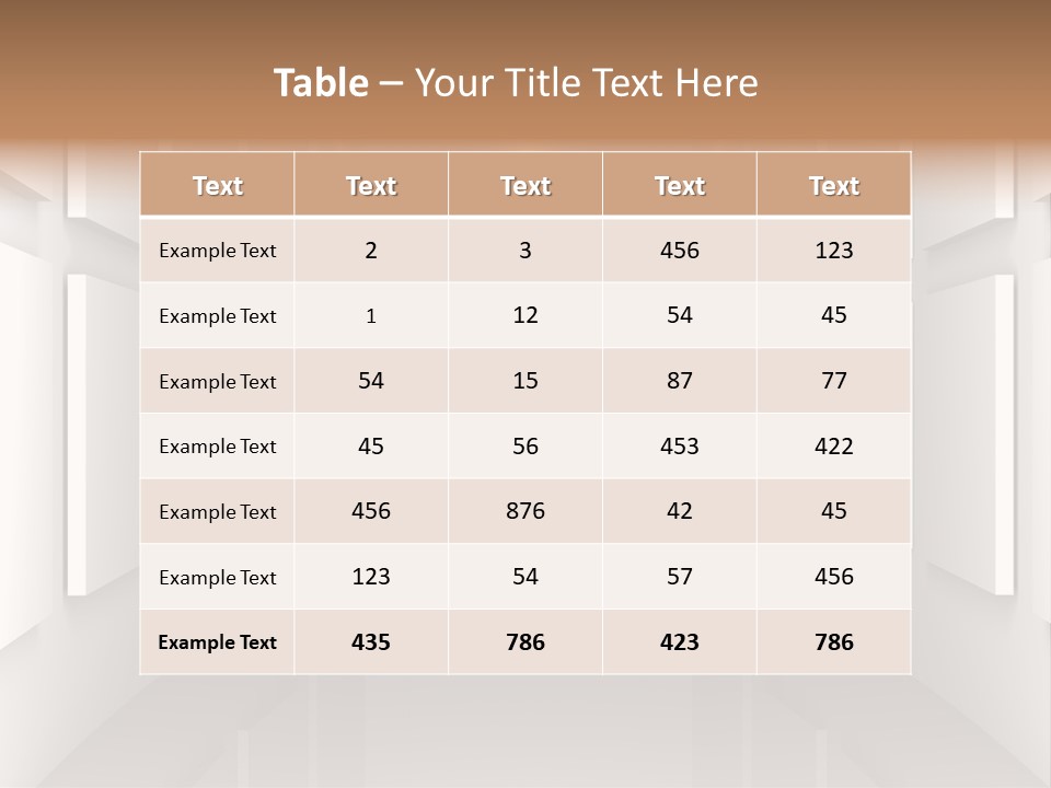 Culture Abstract Clear PowerPoint Template