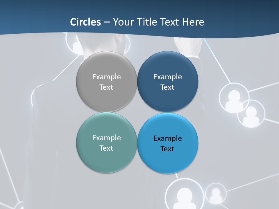 Job Communication Man PowerPoint Template