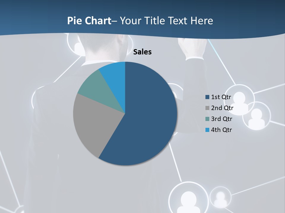 Job Communication Man PowerPoint Template