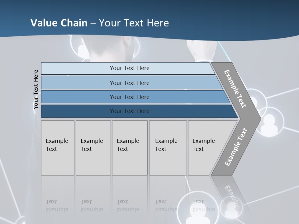 Job Communication Man PowerPoint Template