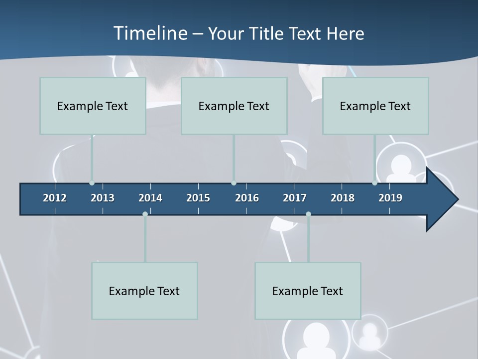 Job Communication Man PowerPoint Template