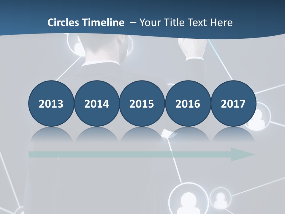 Job Communication Man PowerPoint Template