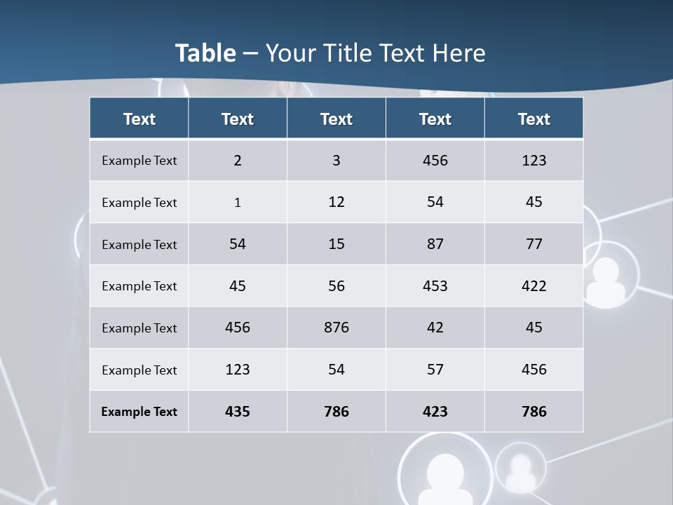 Job Communication Man PowerPoint Template