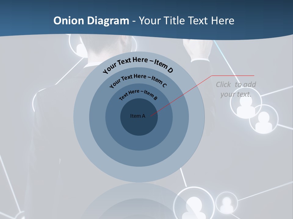 Job Communication Man PowerPoint Template