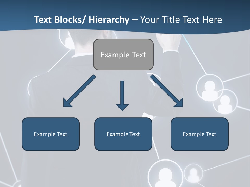 Job Communication Man PowerPoint Template