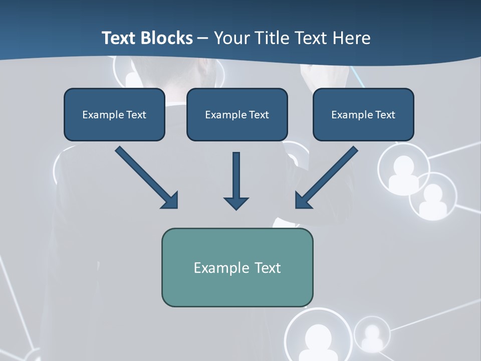Job Communication Man PowerPoint Template