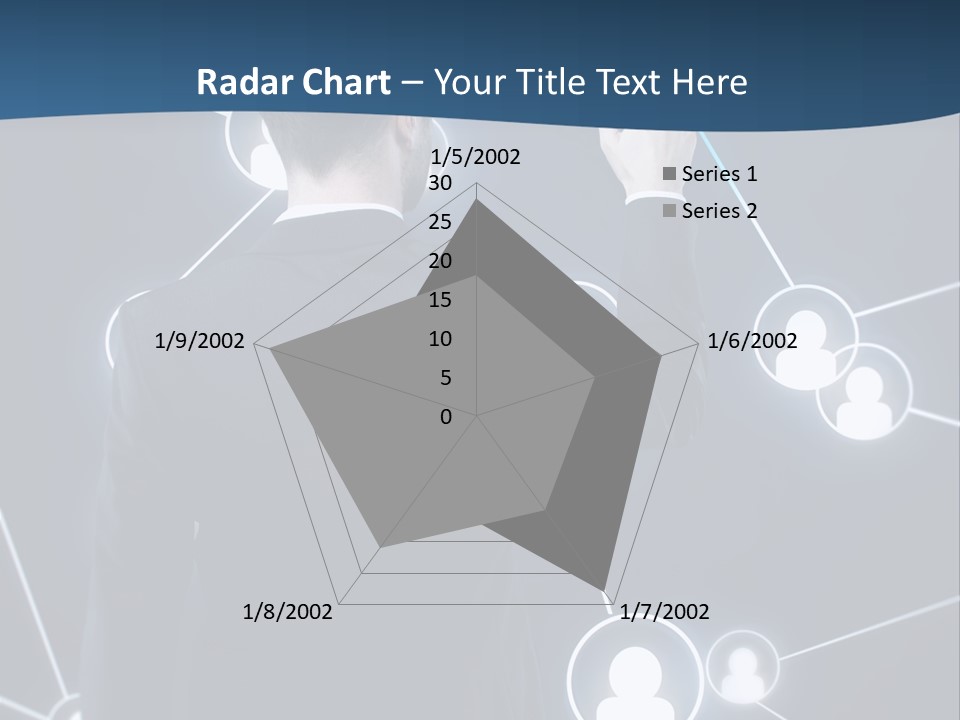 Job Communication Man PowerPoint Template
