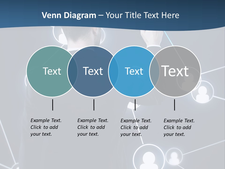 Job Communication Man PowerPoint Template
