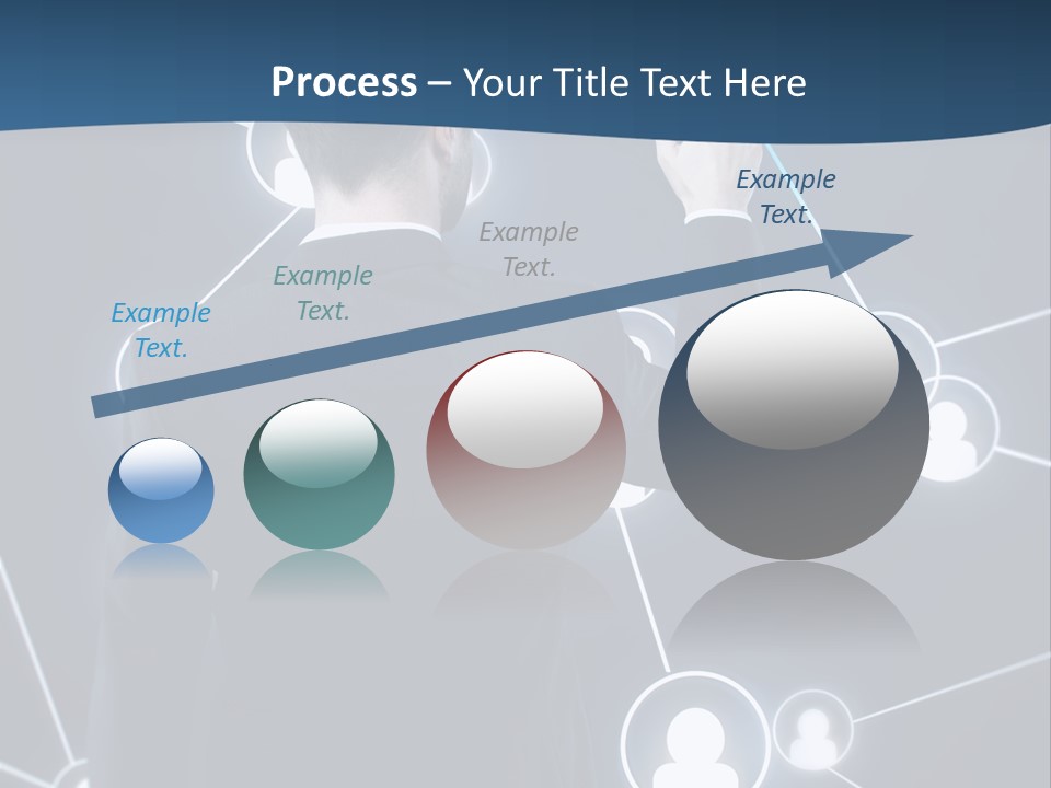Job Communication Man PowerPoint Template
