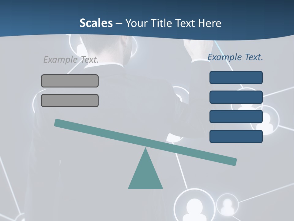 Job Communication Man PowerPoint Template