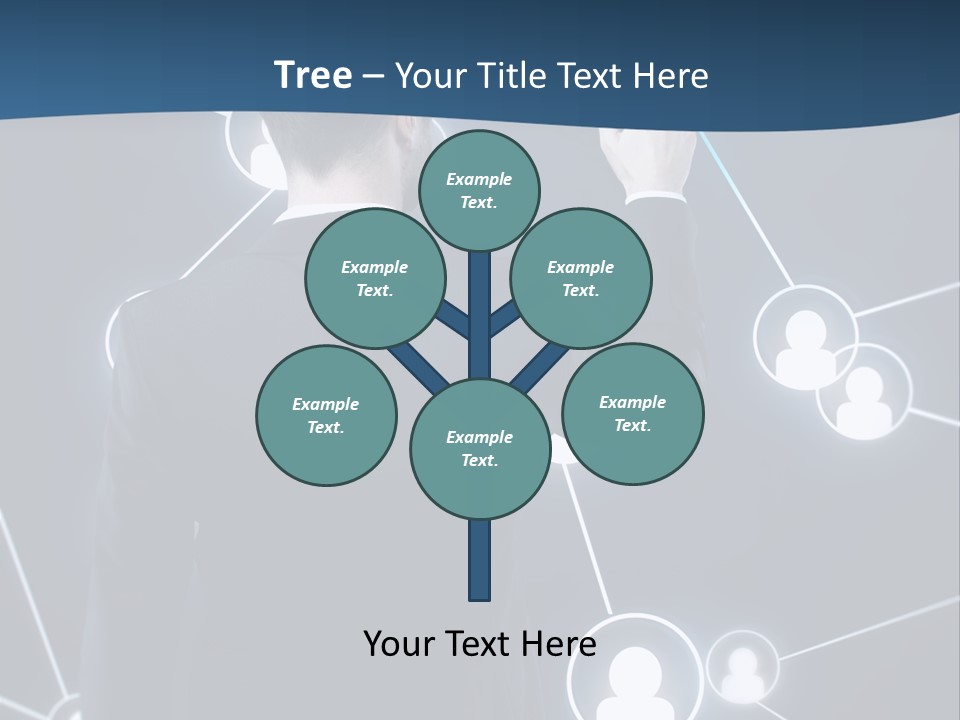 Job Communication Man PowerPoint Template