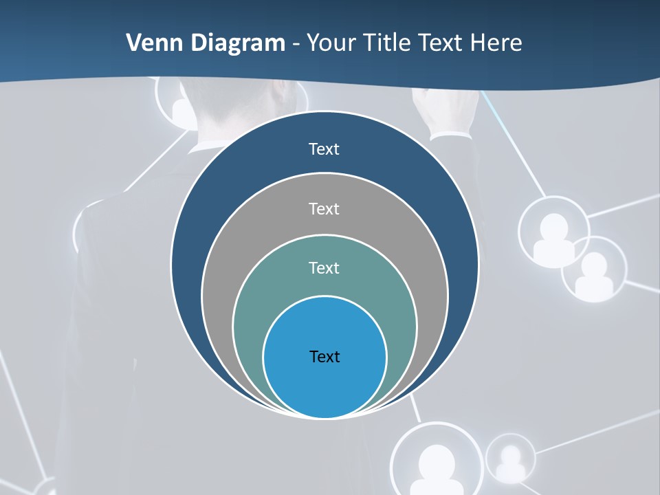 Job Communication Man PowerPoint Template