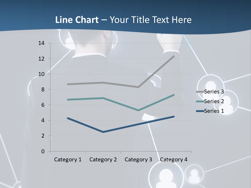 Job Communication Man PowerPoint Template