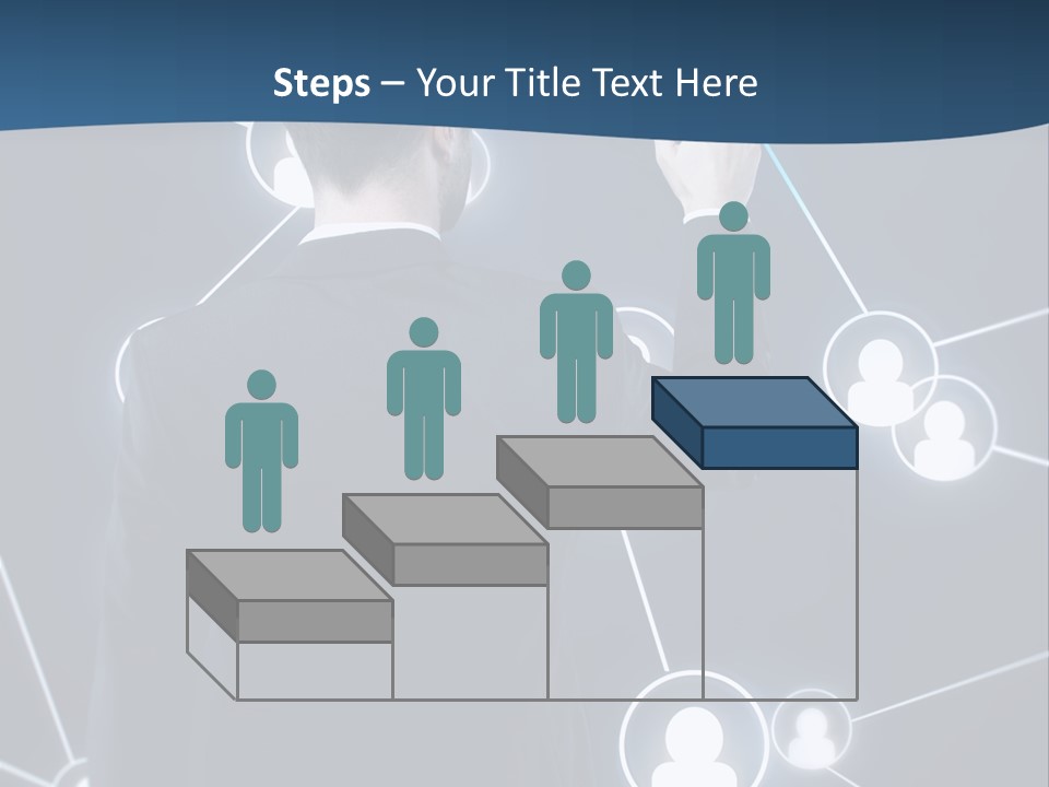 Job Communication Man PowerPoint Template