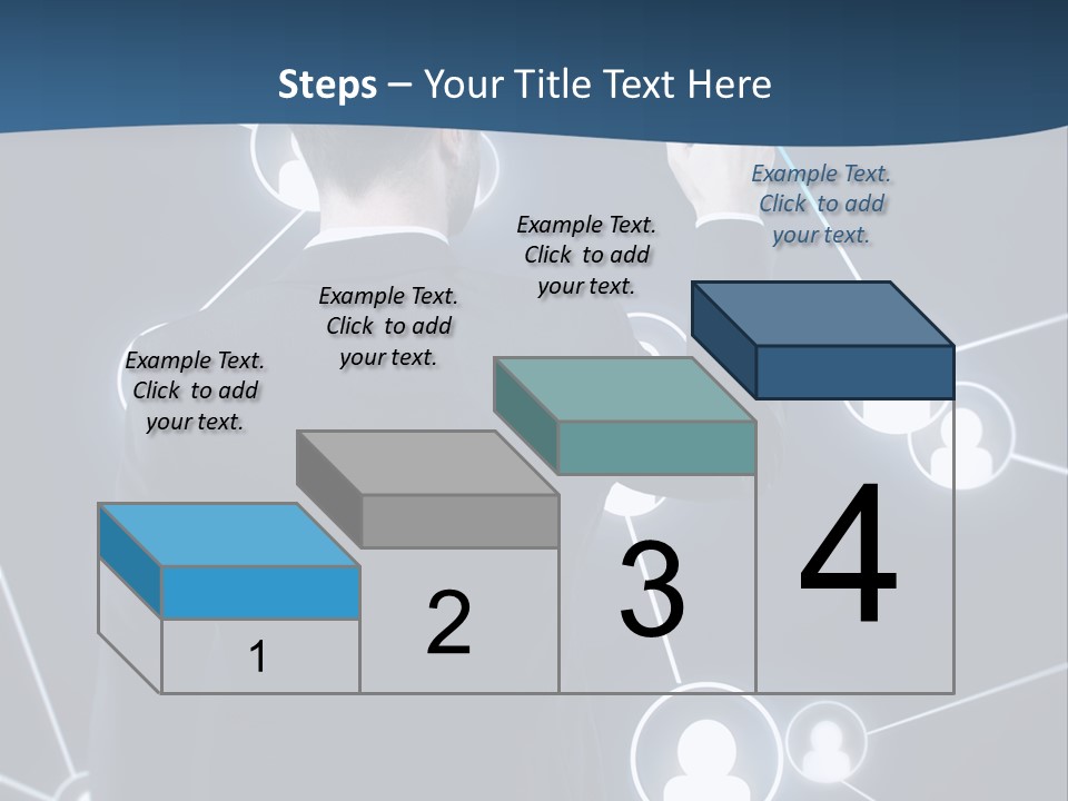 Job Communication Man PowerPoint Template