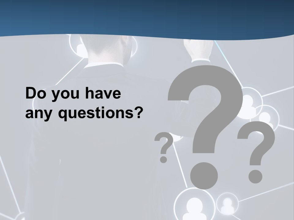 Job Communication Man PowerPoint Template