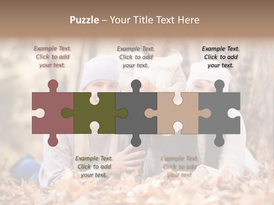 Mother Tender Girl PowerPoint Template