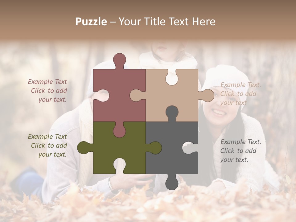 Mother Tender Girl PowerPoint Template