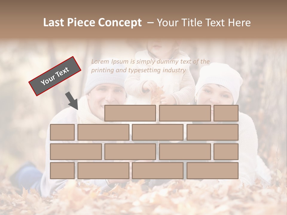 Mother Tender Girl PowerPoint Template