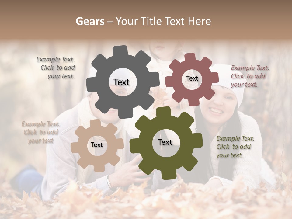 Mother Tender Girl PowerPoint Template