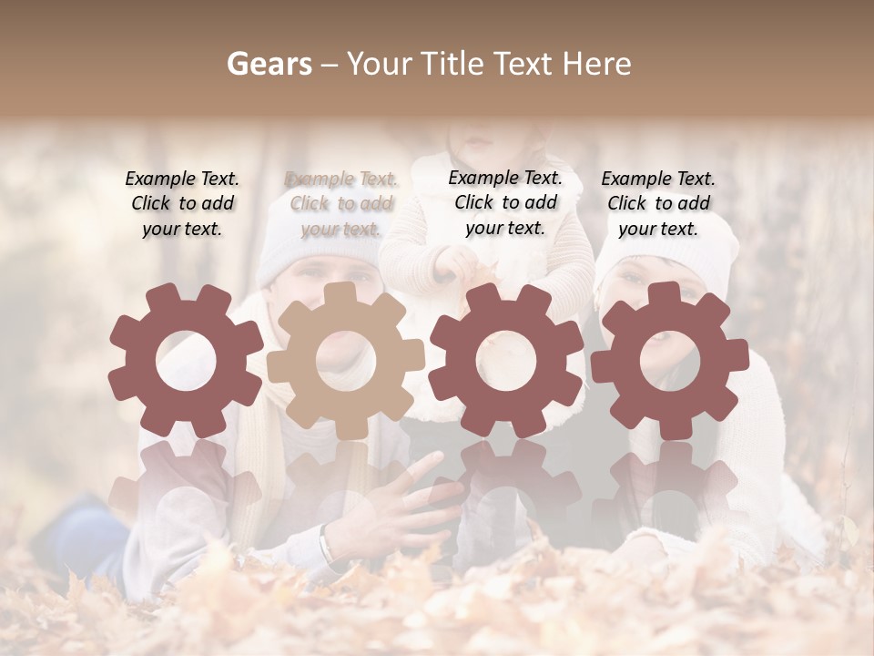 Mother Tender Girl PowerPoint Template