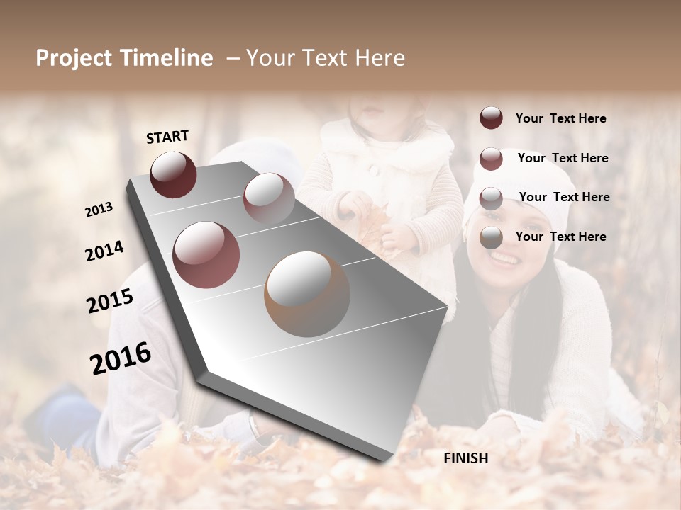 Mother Tender Girl PowerPoint Template