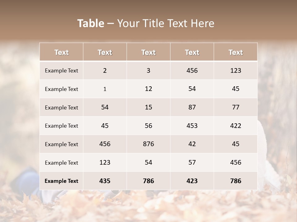 Mother Tender Girl PowerPoint Template