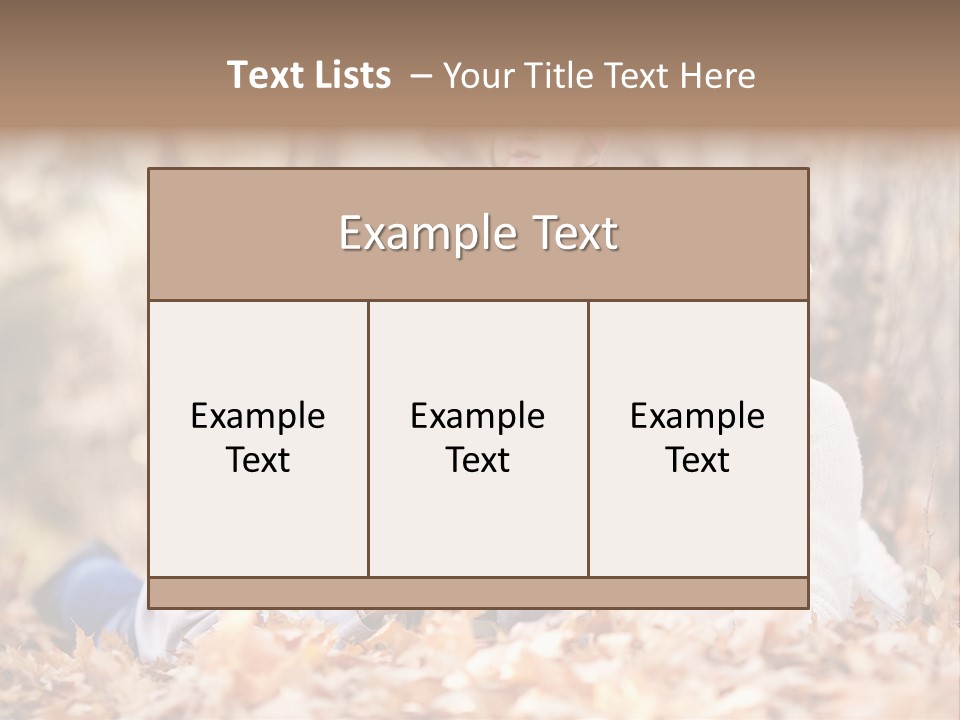 Mother Tender Girl PowerPoint Template