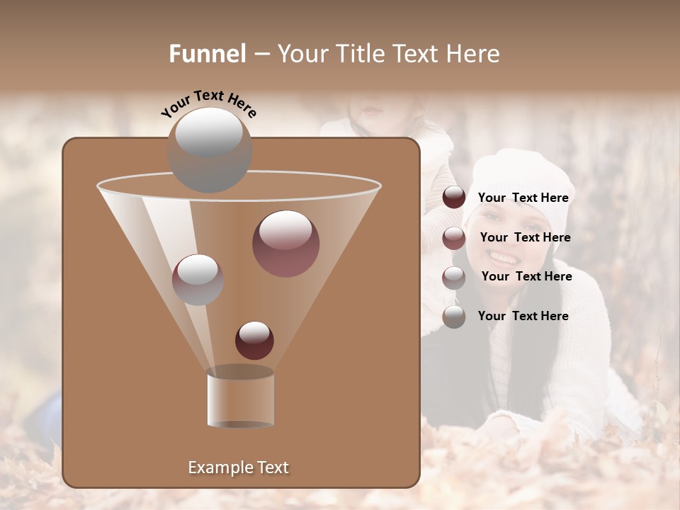 Mother Tender Girl PowerPoint Template