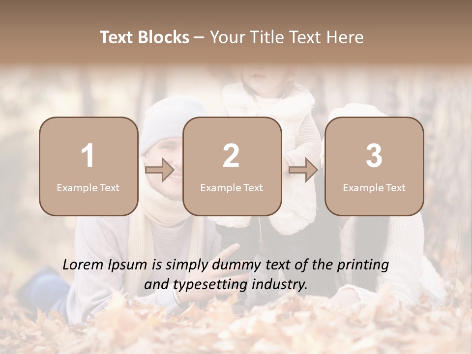 Mother Tender Girl PowerPoint Template