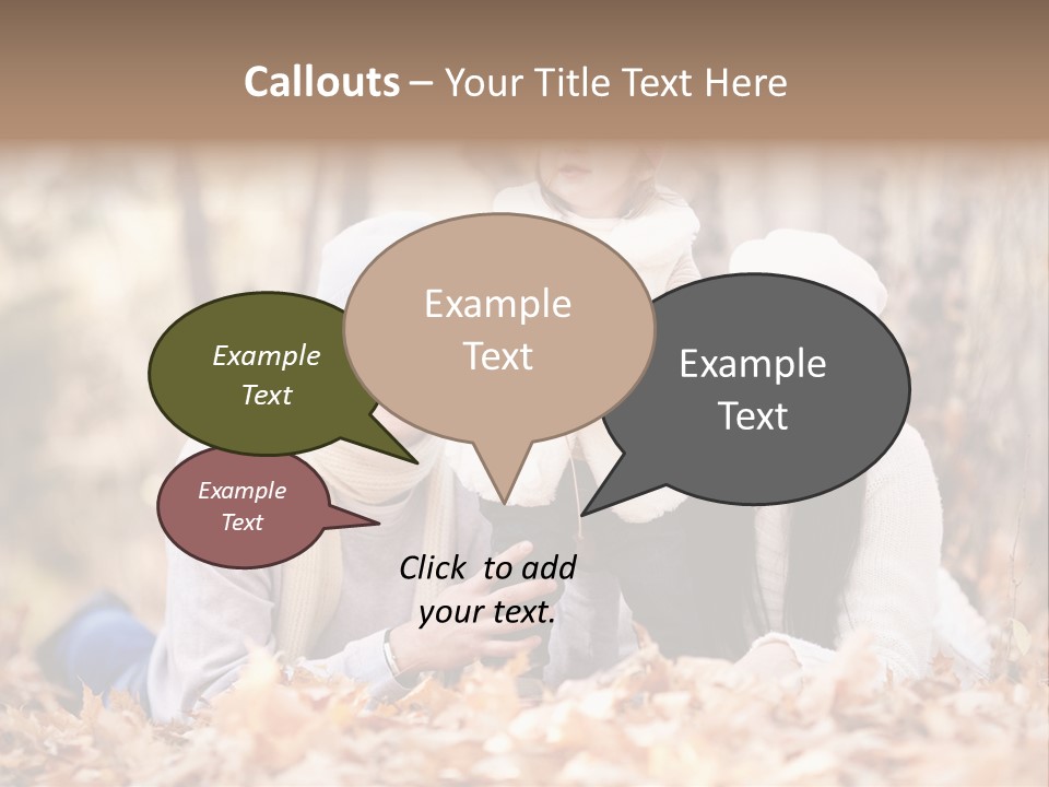 Mother Tender Girl PowerPoint Template