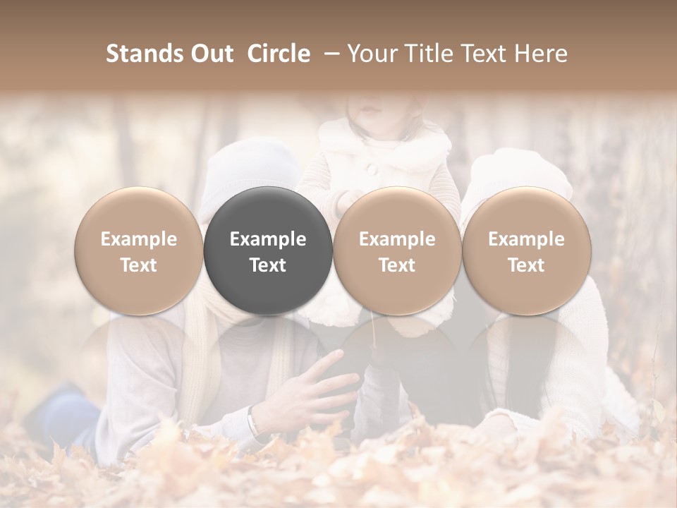 Mother Tender Girl PowerPoint Template