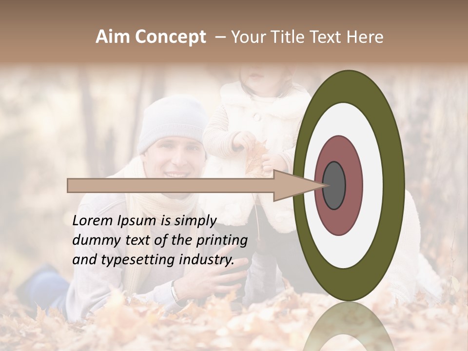 Mother Tender Girl PowerPoint Template