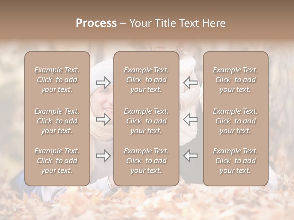 Mother Tender Girl PowerPoint Template