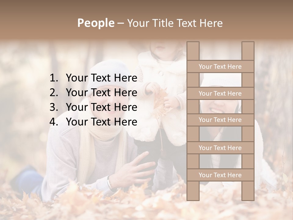 Mother Tender Girl PowerPoint Template