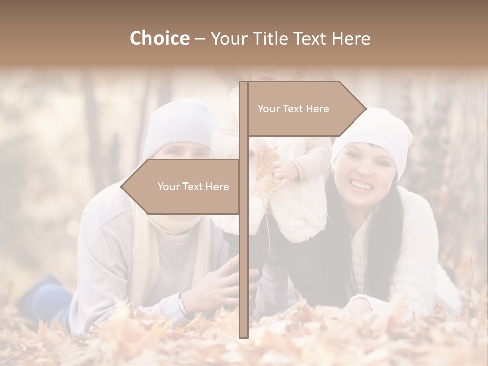 Mother Tender Girl PowerPoint Template